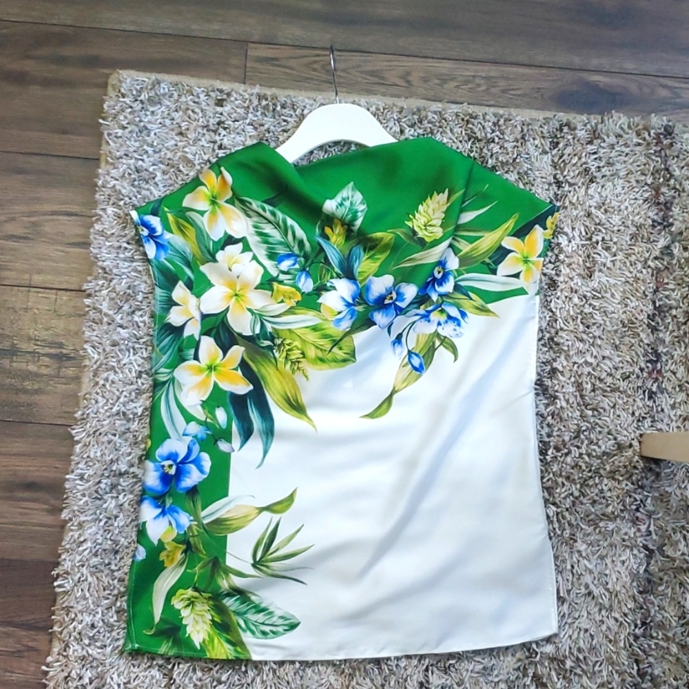 Zara floral multicolor print